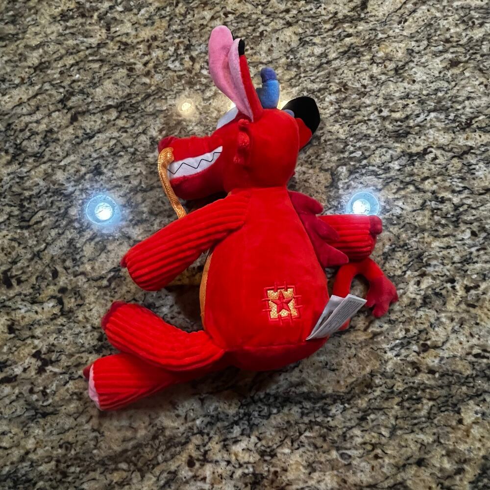 2020 Scentsy Buddy MUSHU Disney Mulan Red Dragon Plush Scented Stuffed w/Bag 16” - Picture 3 of 7